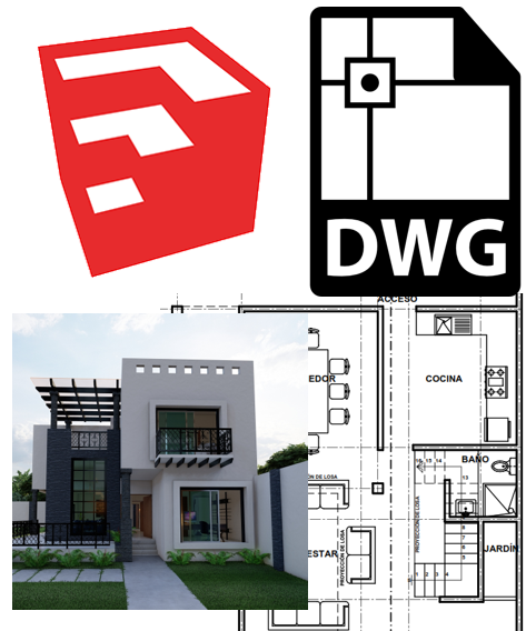 #1 Diseño Casa 12 x 22